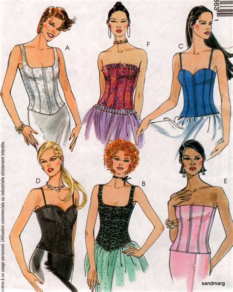 corset top dress pattern|More.